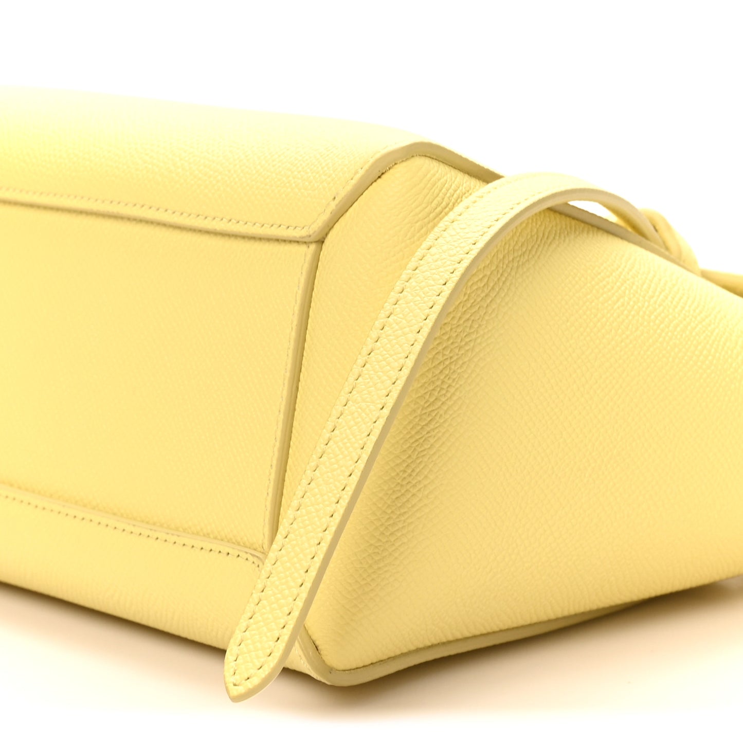 Grained Calfskin Nano Belt Bag Citrus