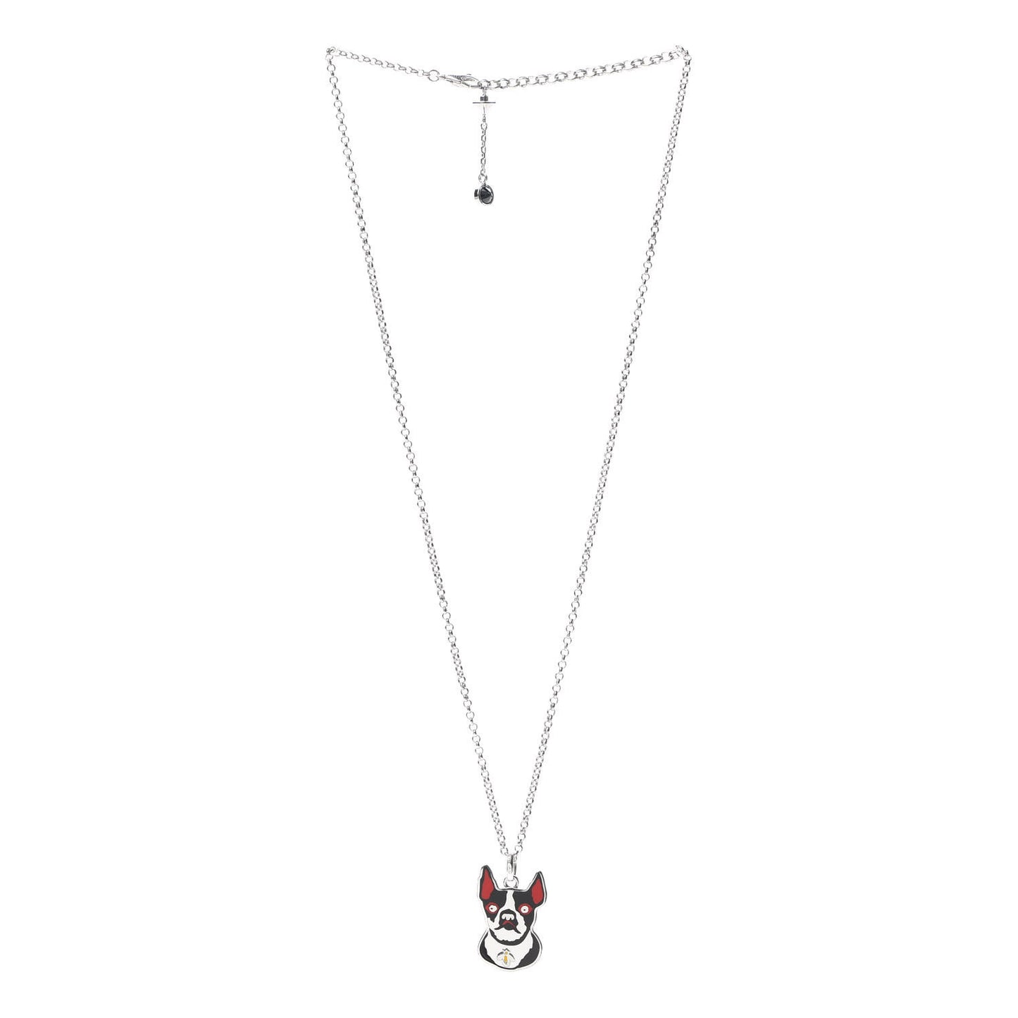 Sterling Silver Orso Pendant Necklace