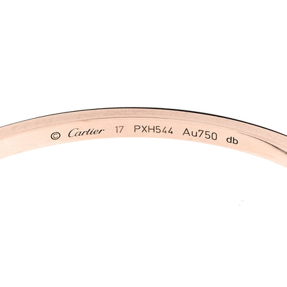 Cartier 18K Pink Gold Small LOVE Bracelet 17 4 of 4