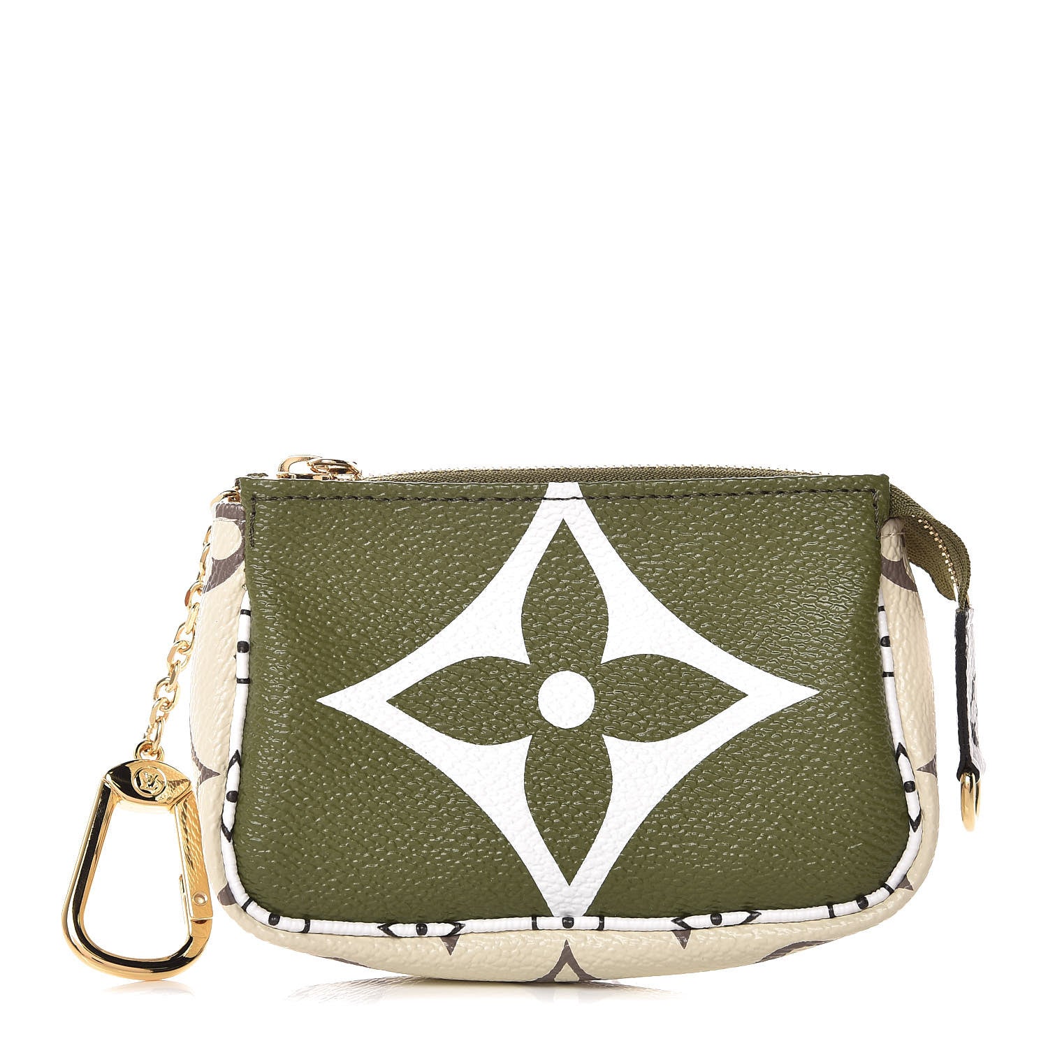 Louis Vuitton Monogram Giant Micro Pochette Accessories Kaki White 1 of 7