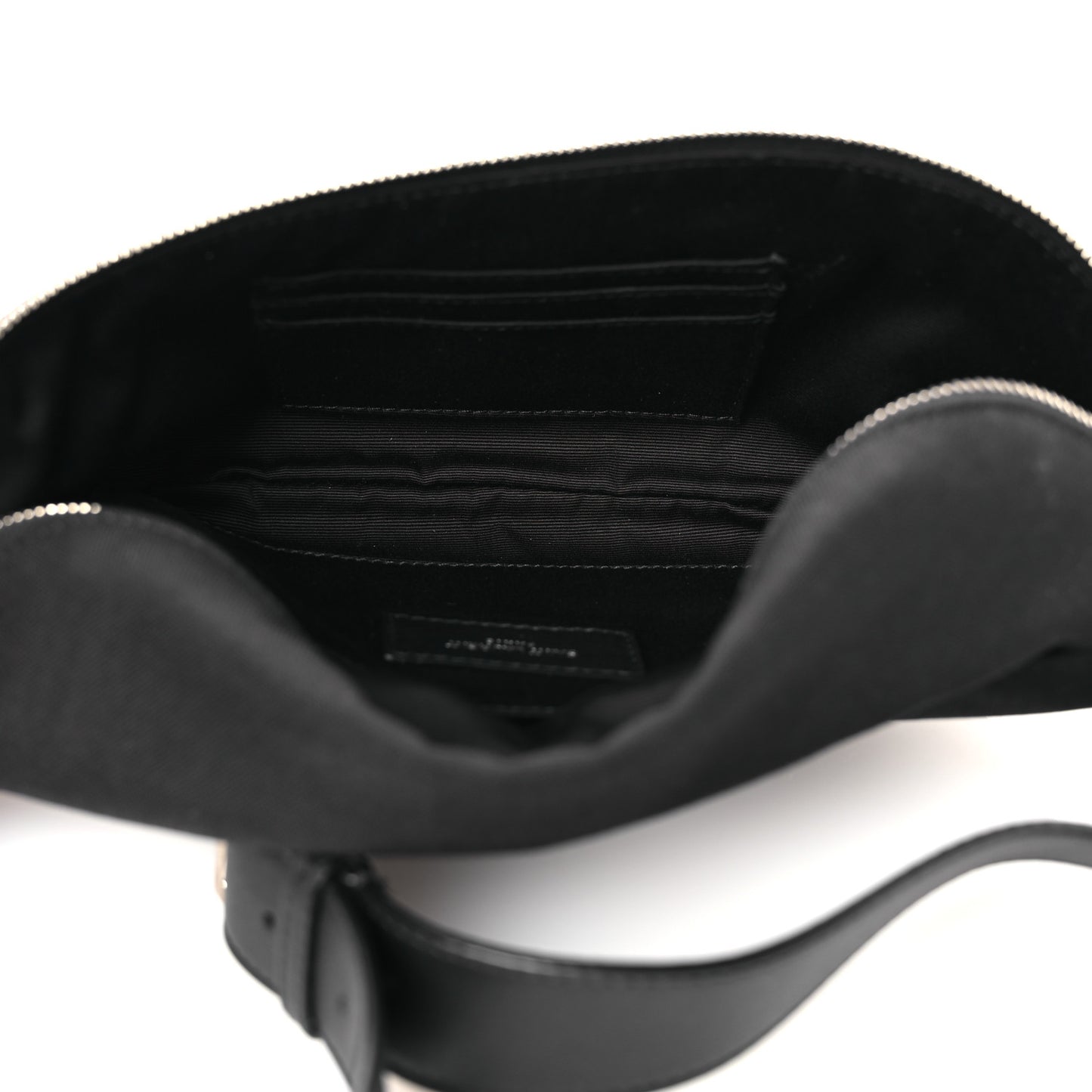 Canvas Monogram Belt Bag Black