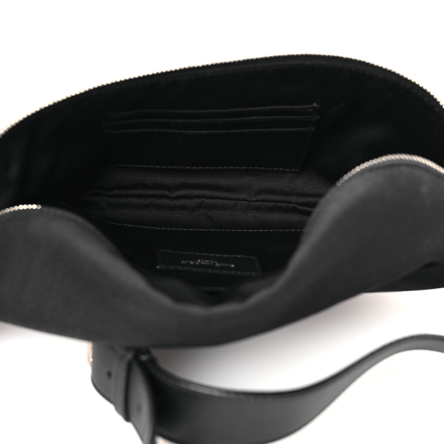 Saint Laurent Canvas Monogram Belt Bag Black 4 of 10