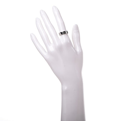 Cartier 18K White Gold 5.5mm LOVE Ring 50 5.25 2 of 4