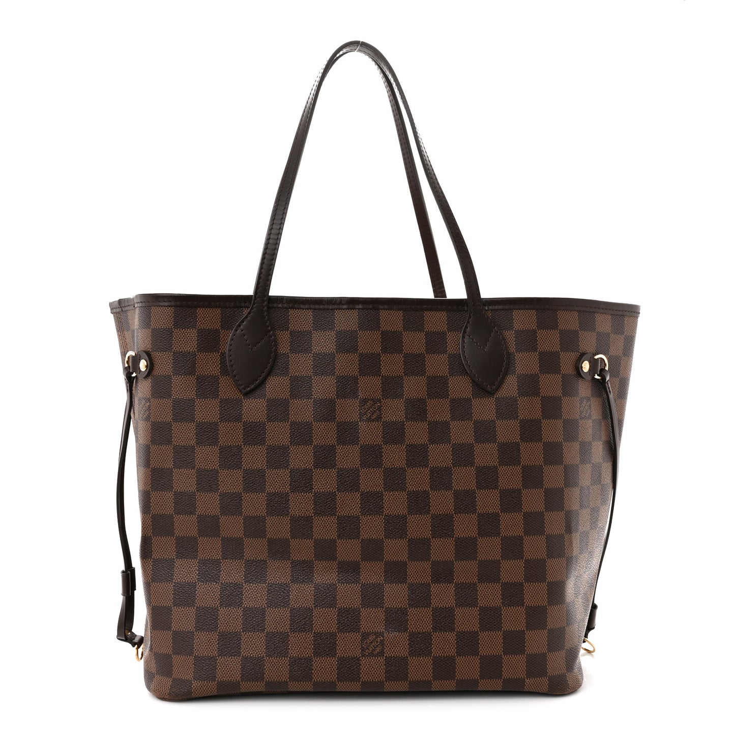 Damier Ebene Neo Neverfull MM Rose Ballerine