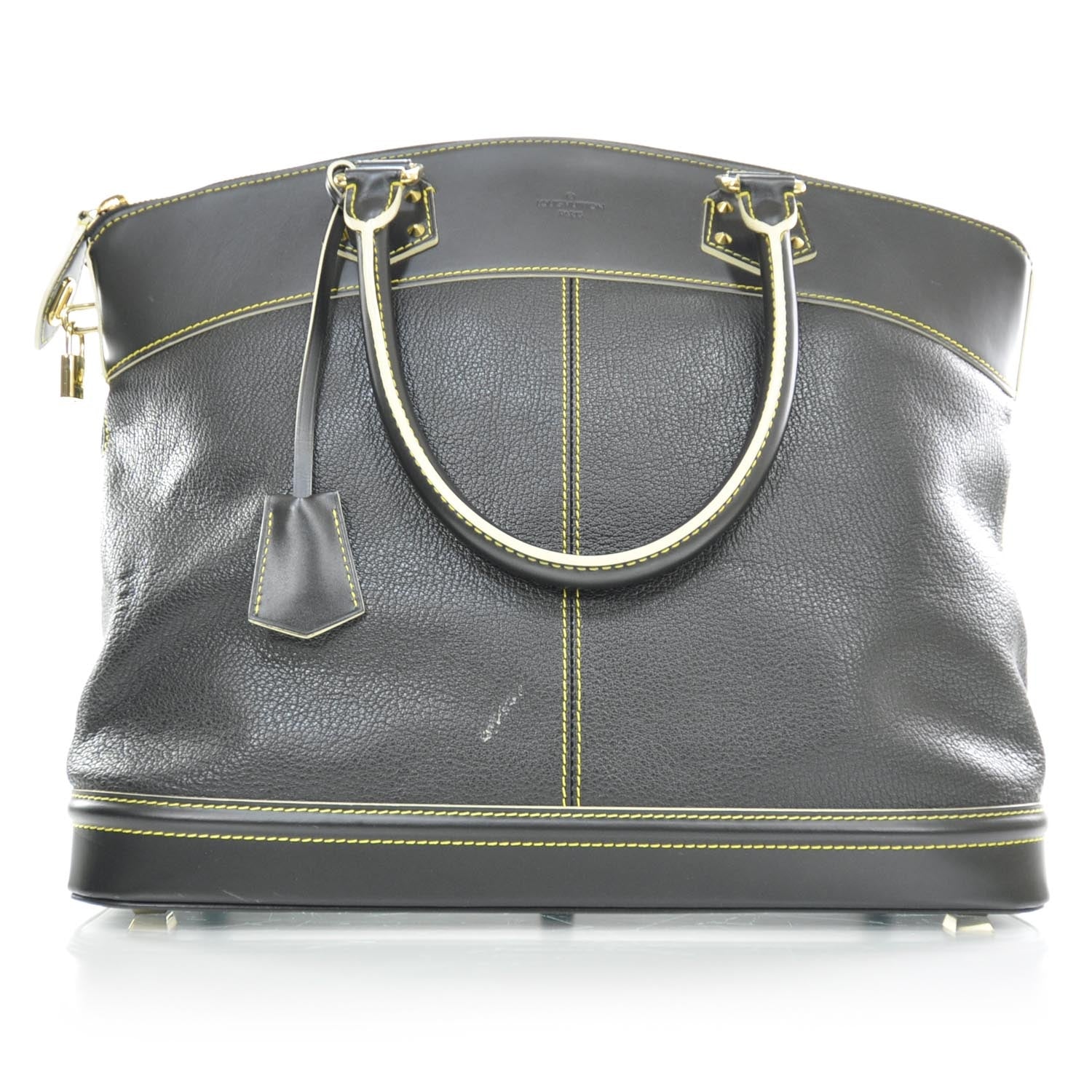 Louis Vuitton Suhali Lockit MM Black 1 of 9