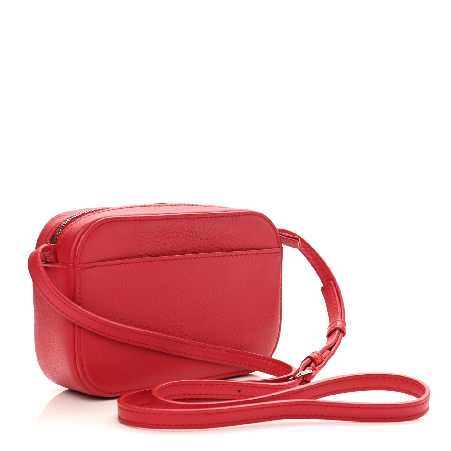 Calfskin Logo XS Everyday Camera Bag Rouge Lantern Black
