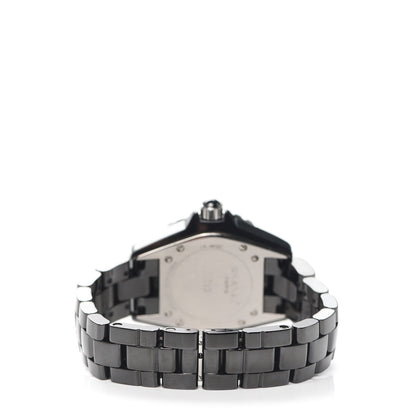 Chanel Stainless Steel Ceramic Ruby 33mm J12 Quartz Watch Black 3 of 6