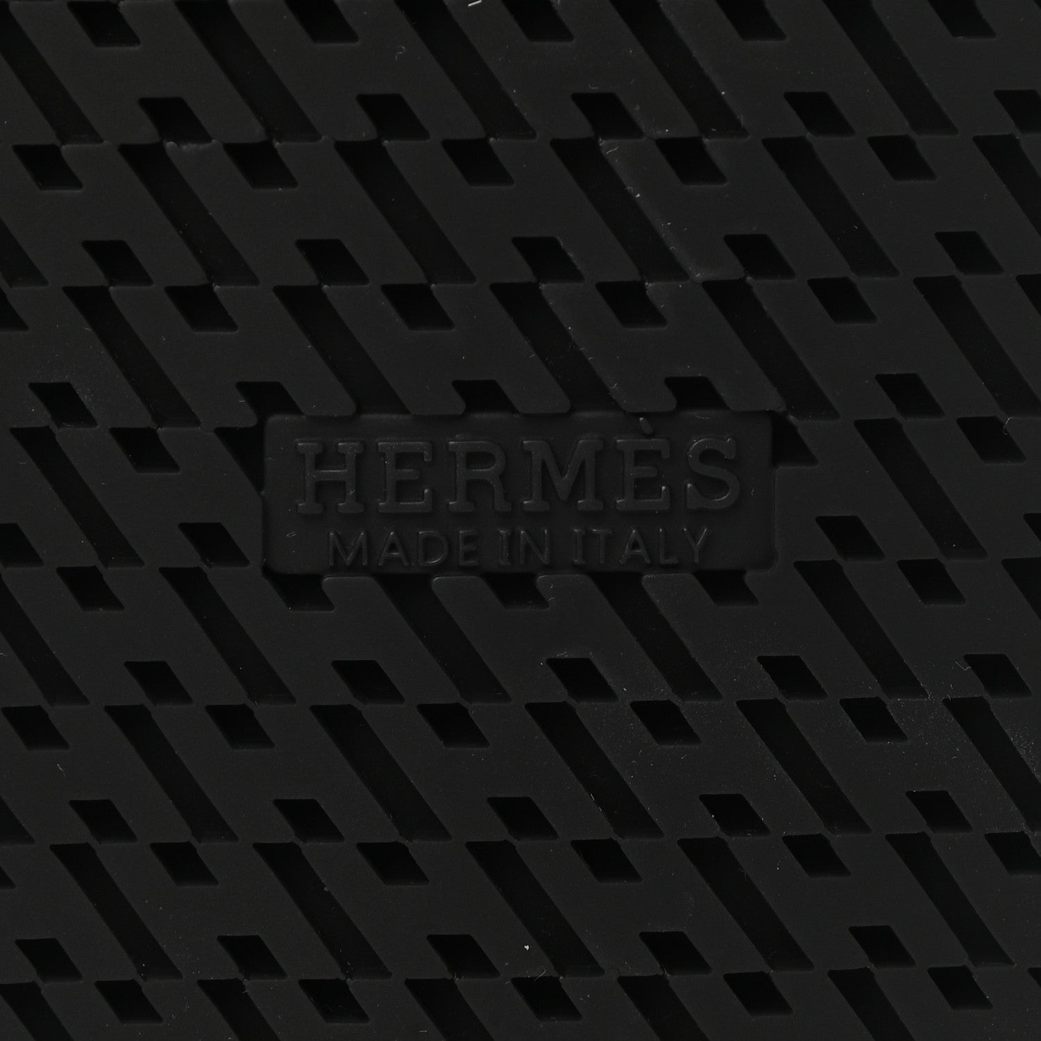 Hermes Calfskin Mens Chypre Sandals 43 Black 6 of 8