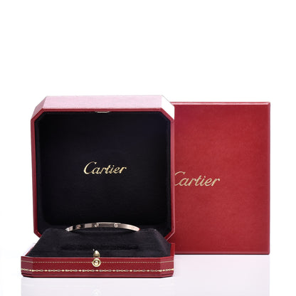 Cartier 18K Pink Gold Small LOVE Bracelet 18 5 of 5