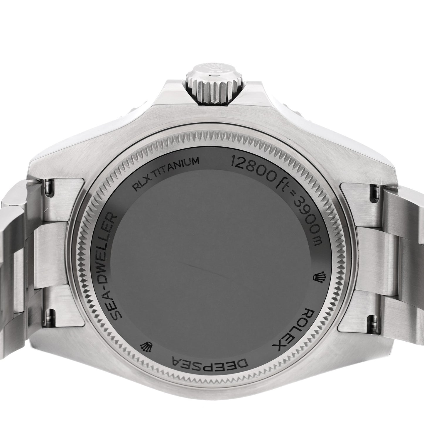 Stainless Steel 44mm Oyster Perpetual Date Sea-Dweller Deepsea Watch Intense Black 136660