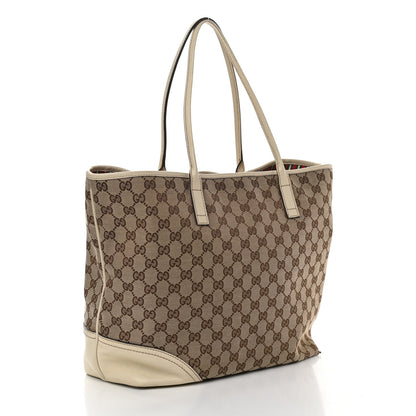 Gucci Monogram Medium New Britt Tote Off White 2 of 12