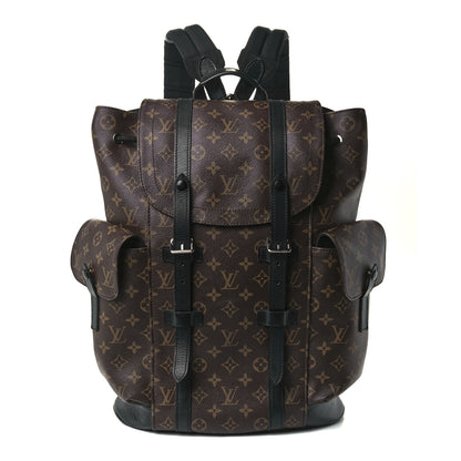Louis Vuitton Monogram Macassar Christopher PM Backpack 2 of 15