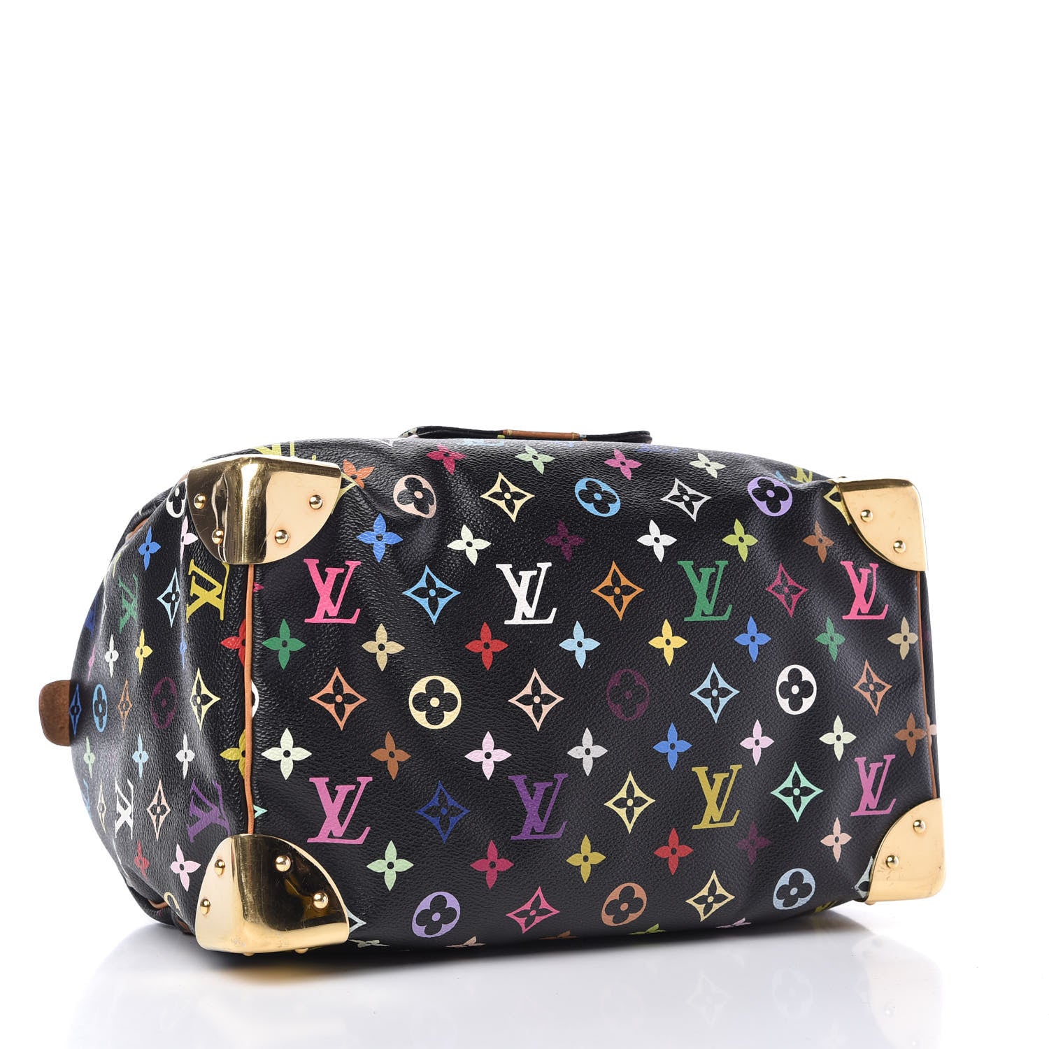 Louis Vuitton Monogram Multicolor Speedy 30 Black 4 of 9