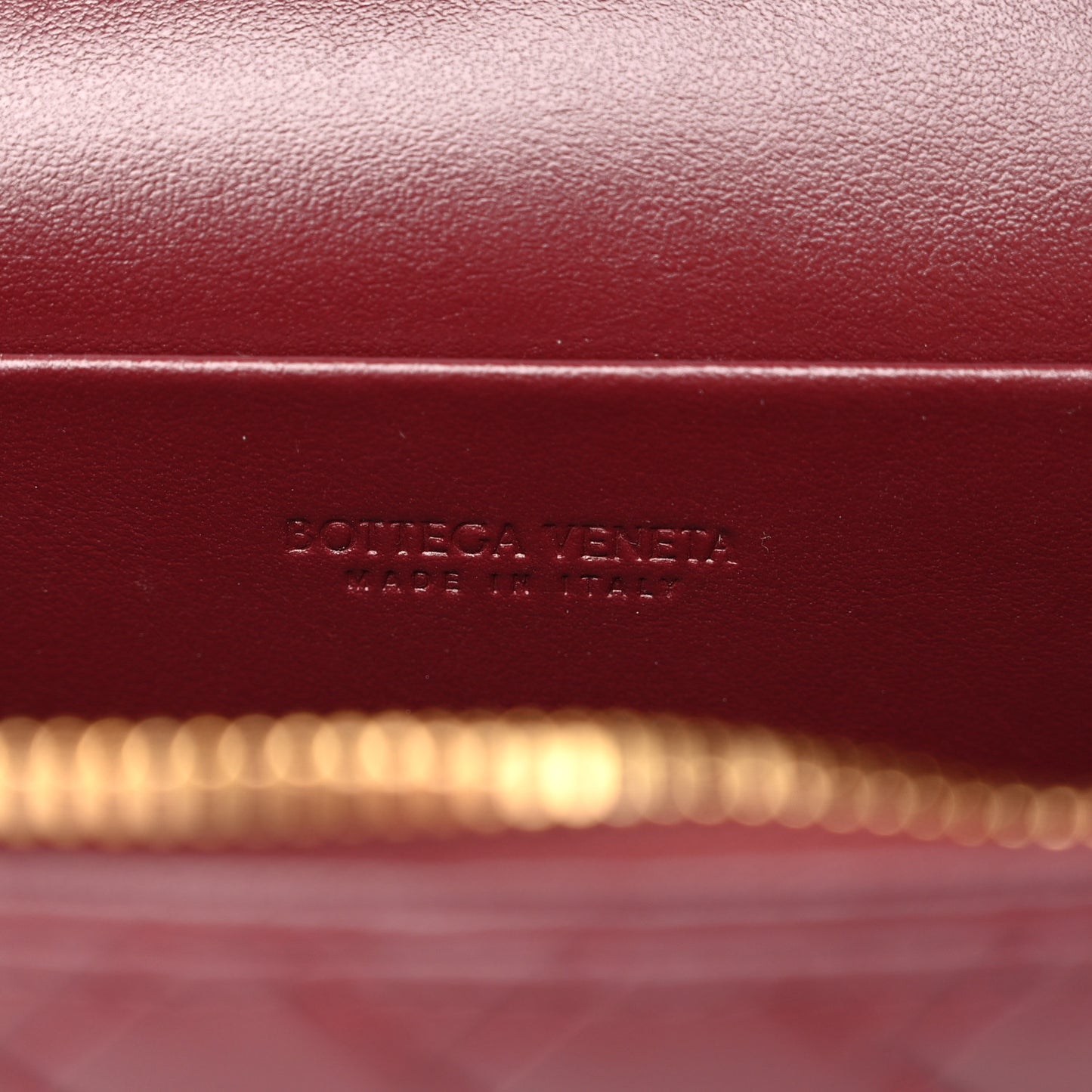 Nappa Intrecciato Bang Bang Vanity Case Barolo