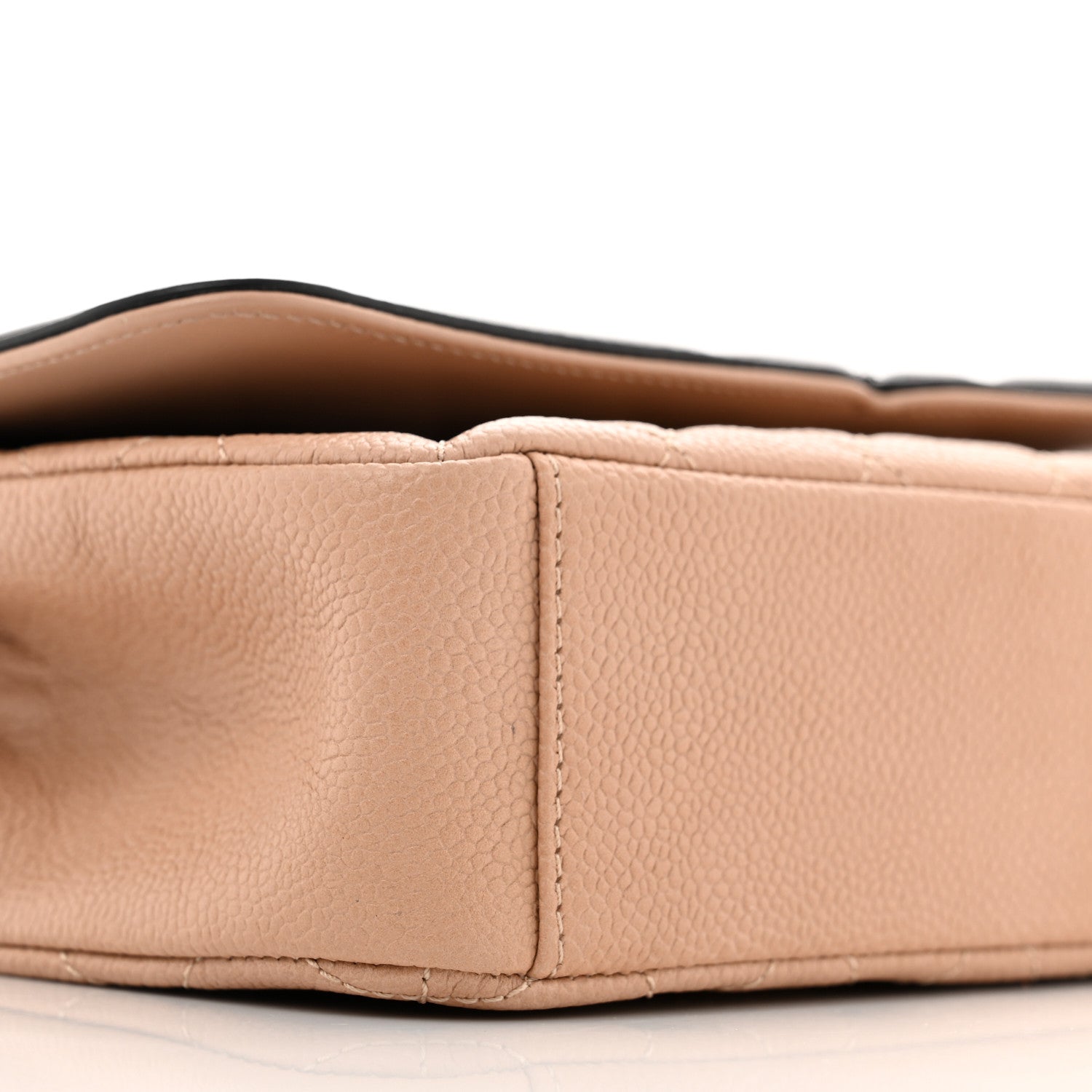 Chanel Caviar Quilted Small CC Filigree Flap Beige Black 9 of 12