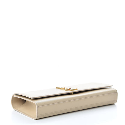 Saint Laurent Grain De Poudre Classic Monogram Cassandre Clutch Nude Powder 4 of 9