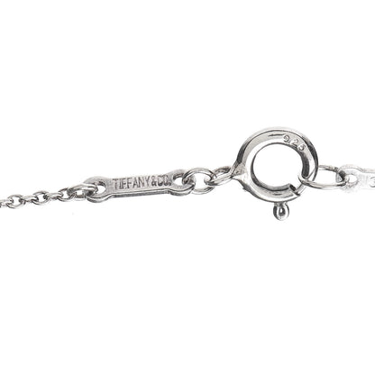Tiffany Sterling Silver Elsa Peretti Letter K Pendant Necklace 4 of 4