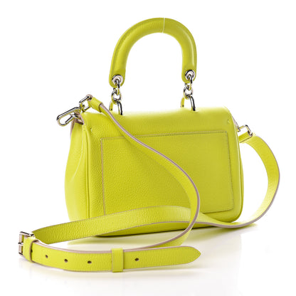 Christian Dior Smooth Calfskin Mini Be Dior Flap Vert Acide 3 of 13
