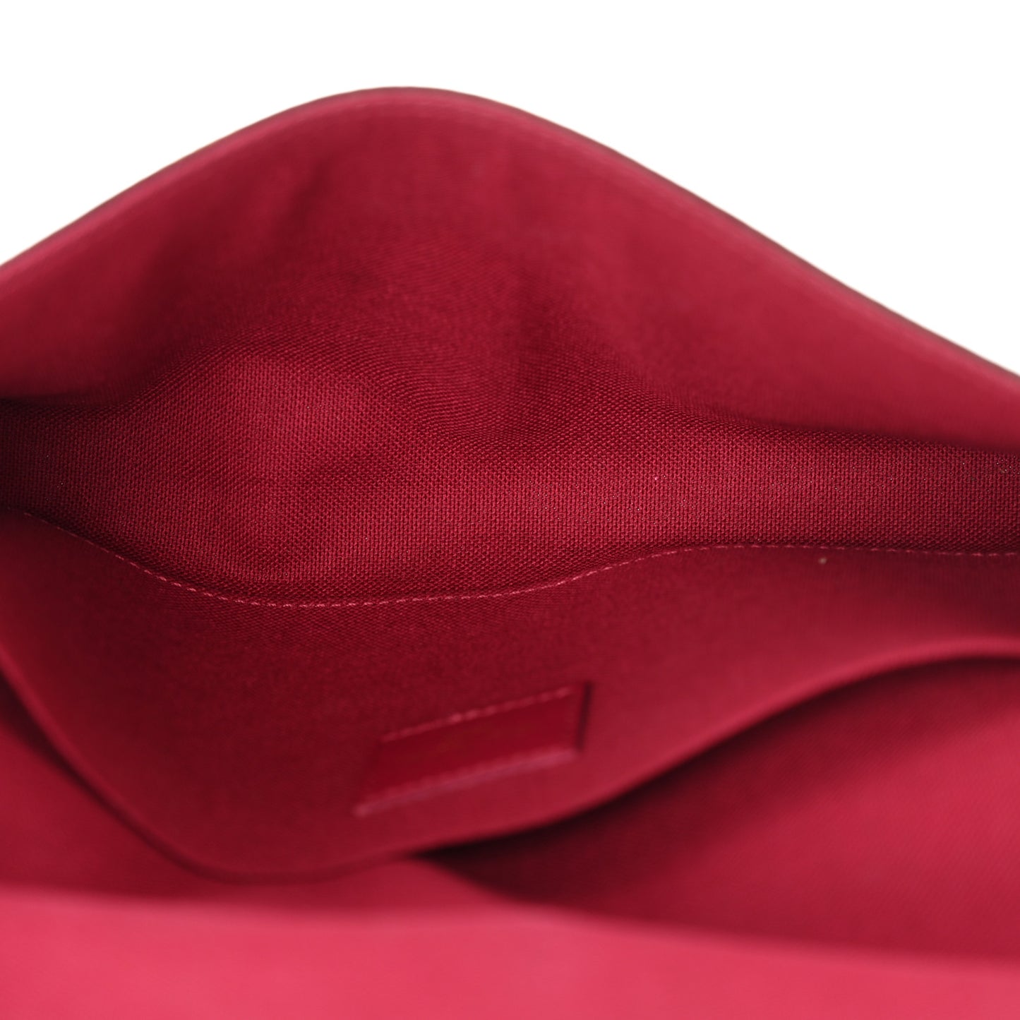 Monogram Pochette Felicie Chain Wallet Fuchsia