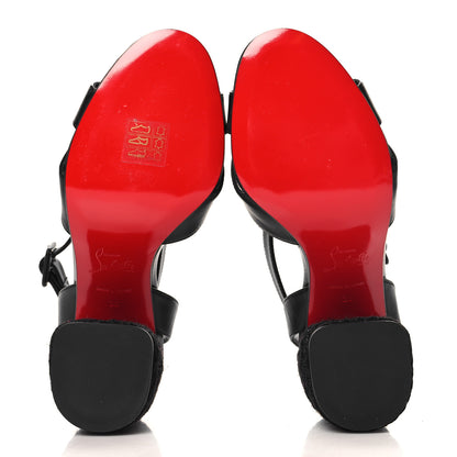 Christian Louboutin Nappa Summer Mariza 85 Sandals 35 Black 6 of 9