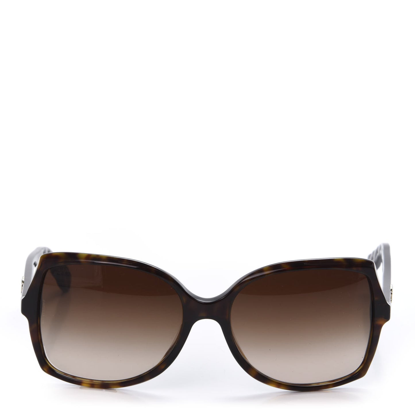 Square CC Logo Sunglasses 5245 Tortoise