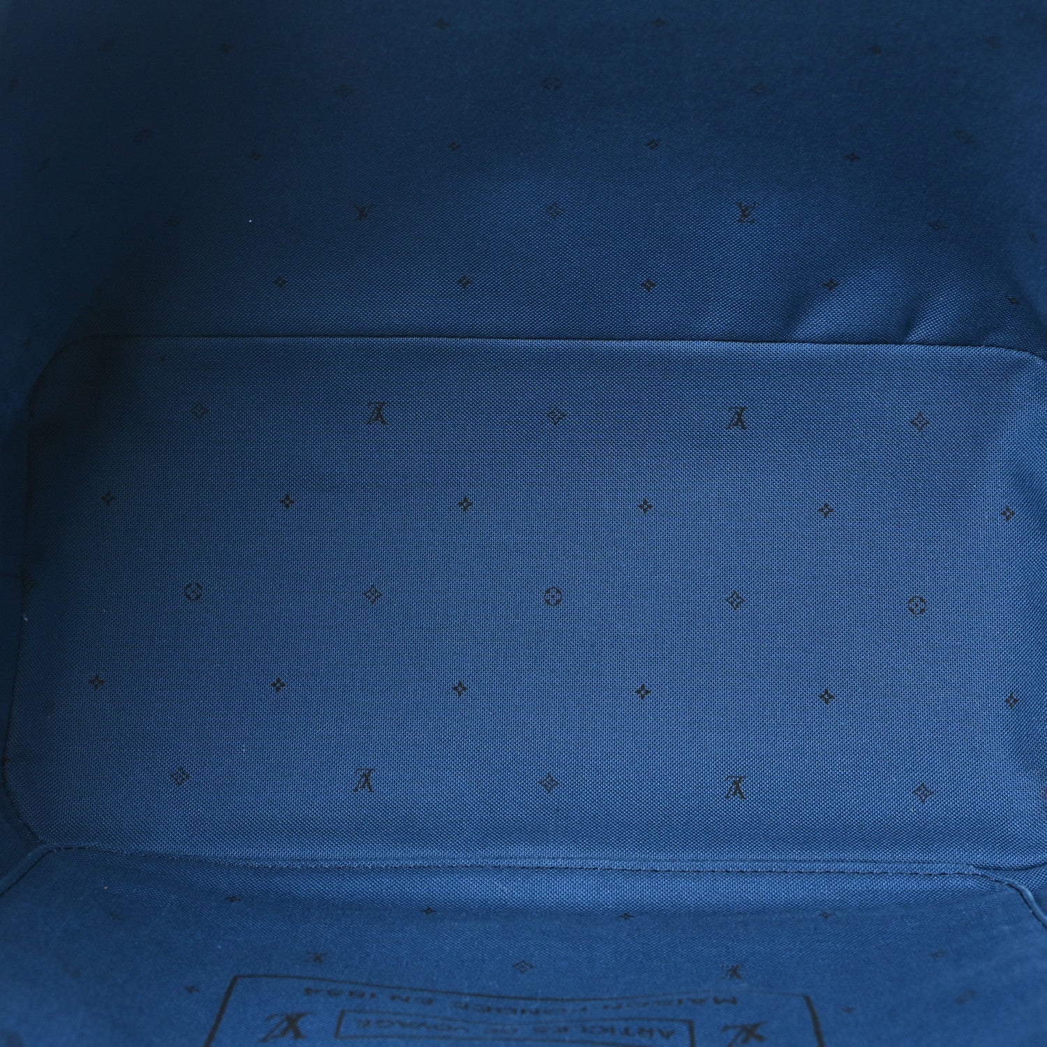 Louis Vuitton Monogram Escale Neverfull MM Blue 5 of 10