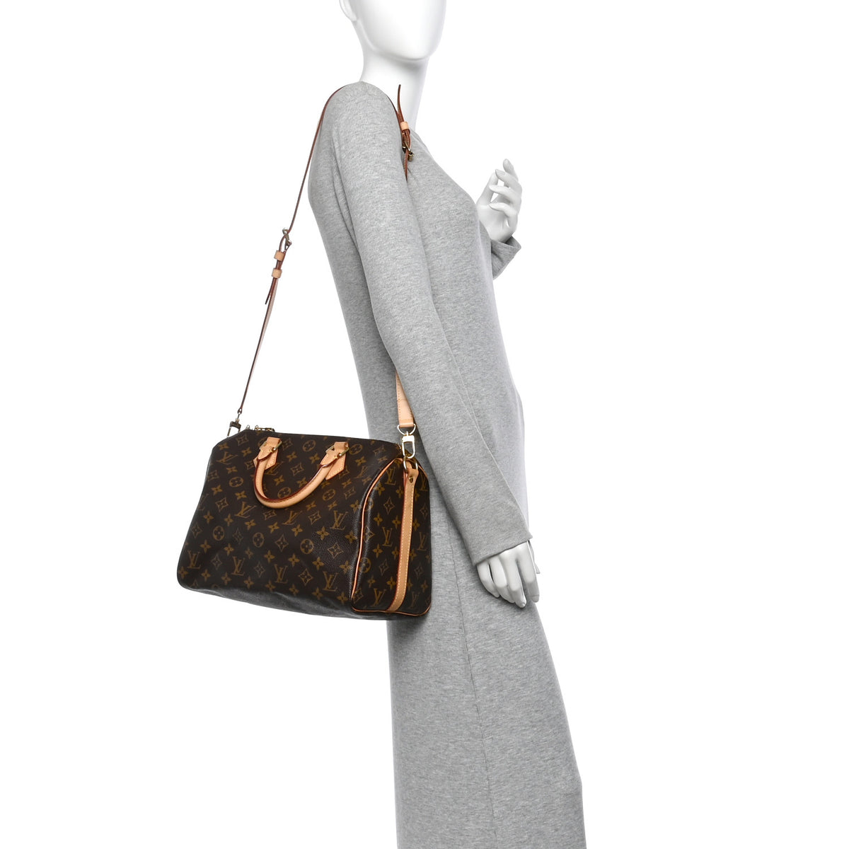 Louis Vuitton Monogram Speedy Bandouliere 30 2 of 14