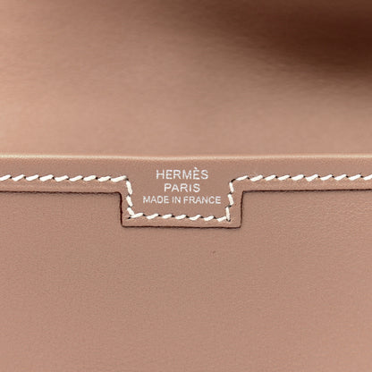 Hermes Swift Jige Duo Clutch Etoupe 6 of 9