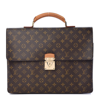 Louis Vuitton Monogram Robusto 1 Compartment Briefcase 1 of 10