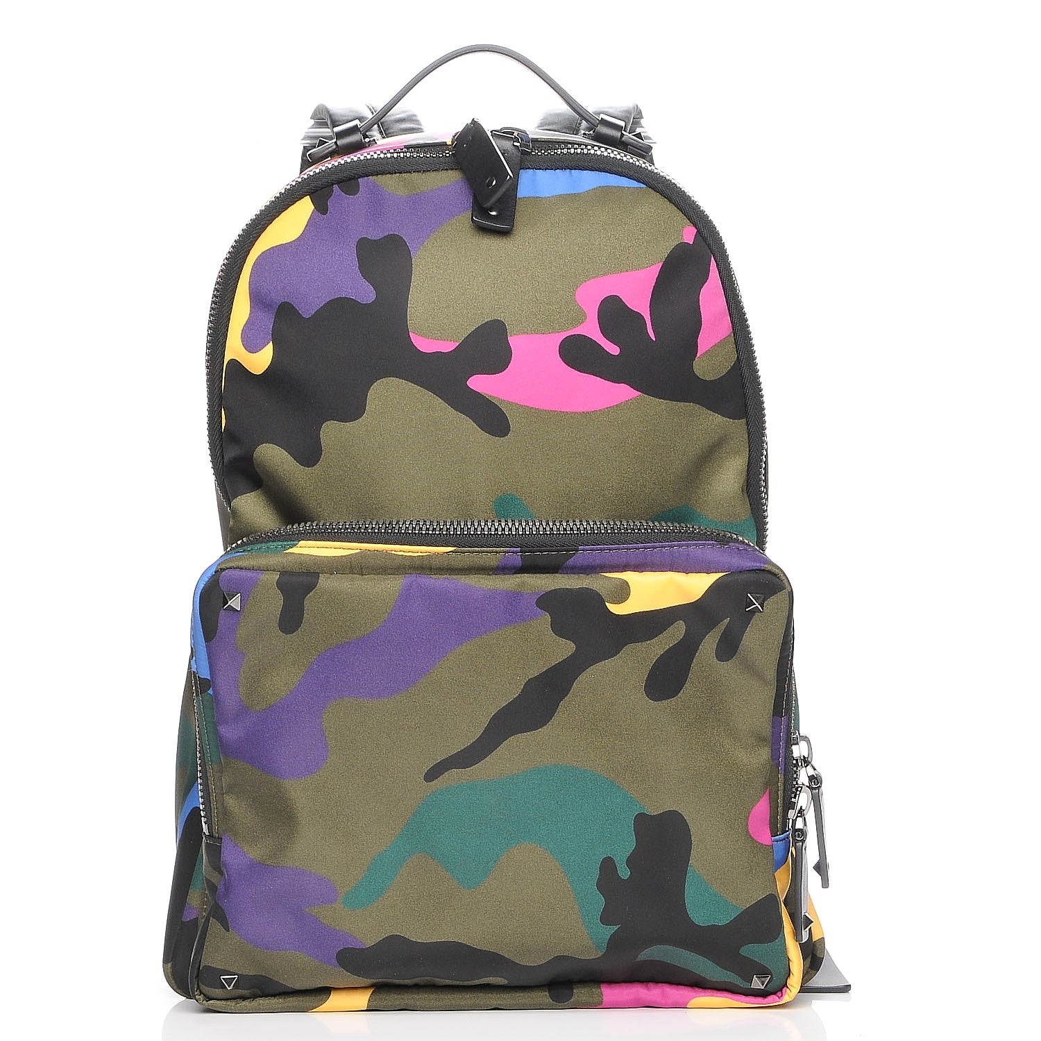 Valentino Garavani Nylon Camouflage Backpack Multicolor 1 of 6