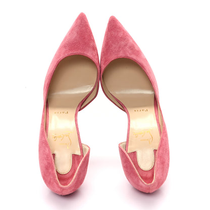 Christian Louboutin Veau Velour Iriza 100 Pumps 39.5 Milady 2 of 9