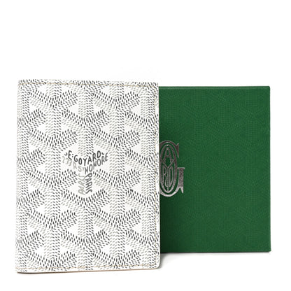 Goyard Goyardine Saint Marc Card Holder White 7 of 7