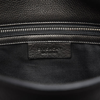Givenchy Waxy Grained Calfskin Medium Pandora Pure Flap Bag Black 7 of 10