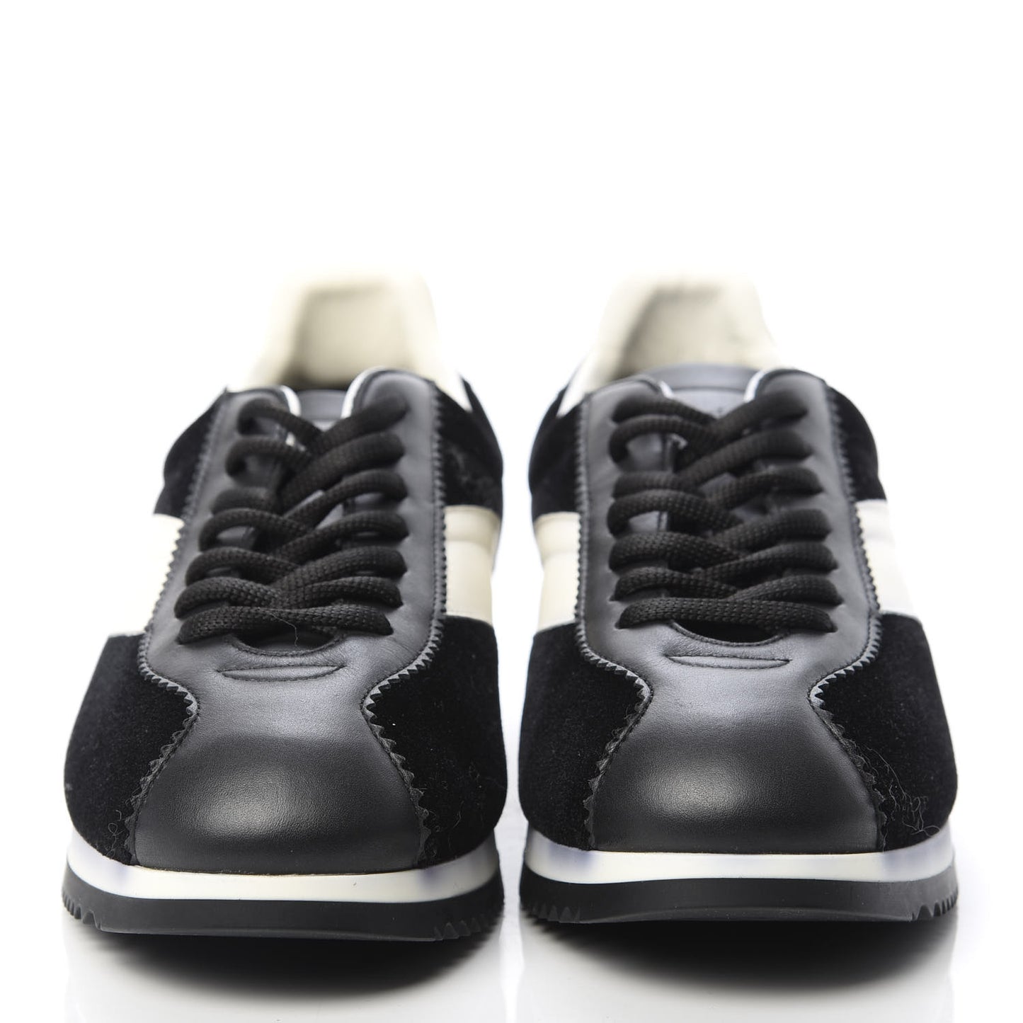Velvet Mix Diorun Sneakers 36 Black Off White