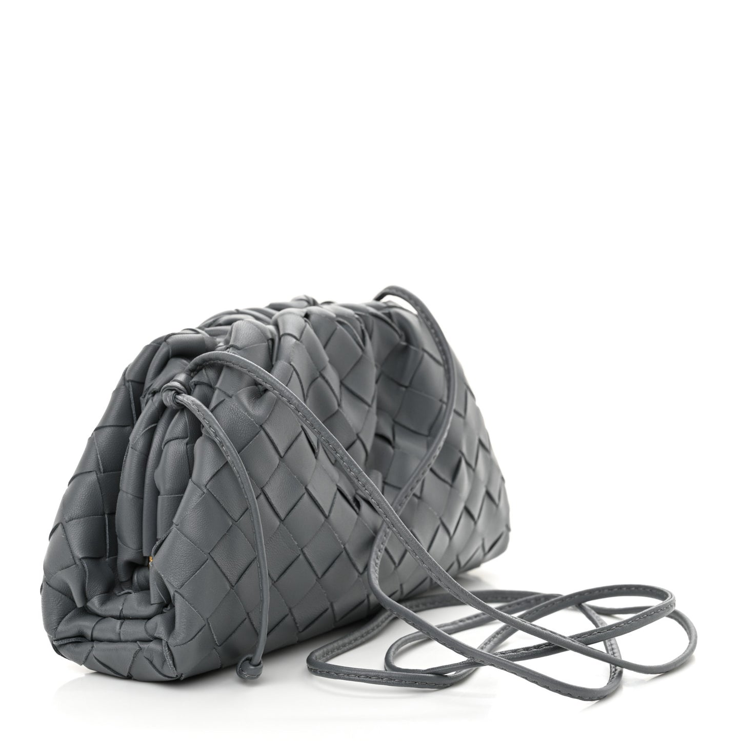Nappa Intrecciato The Mini Pouch Thunder