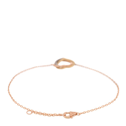 Cartier 18K Pink Yellow White Gold Trinity Heart Bracelet 2 of 3