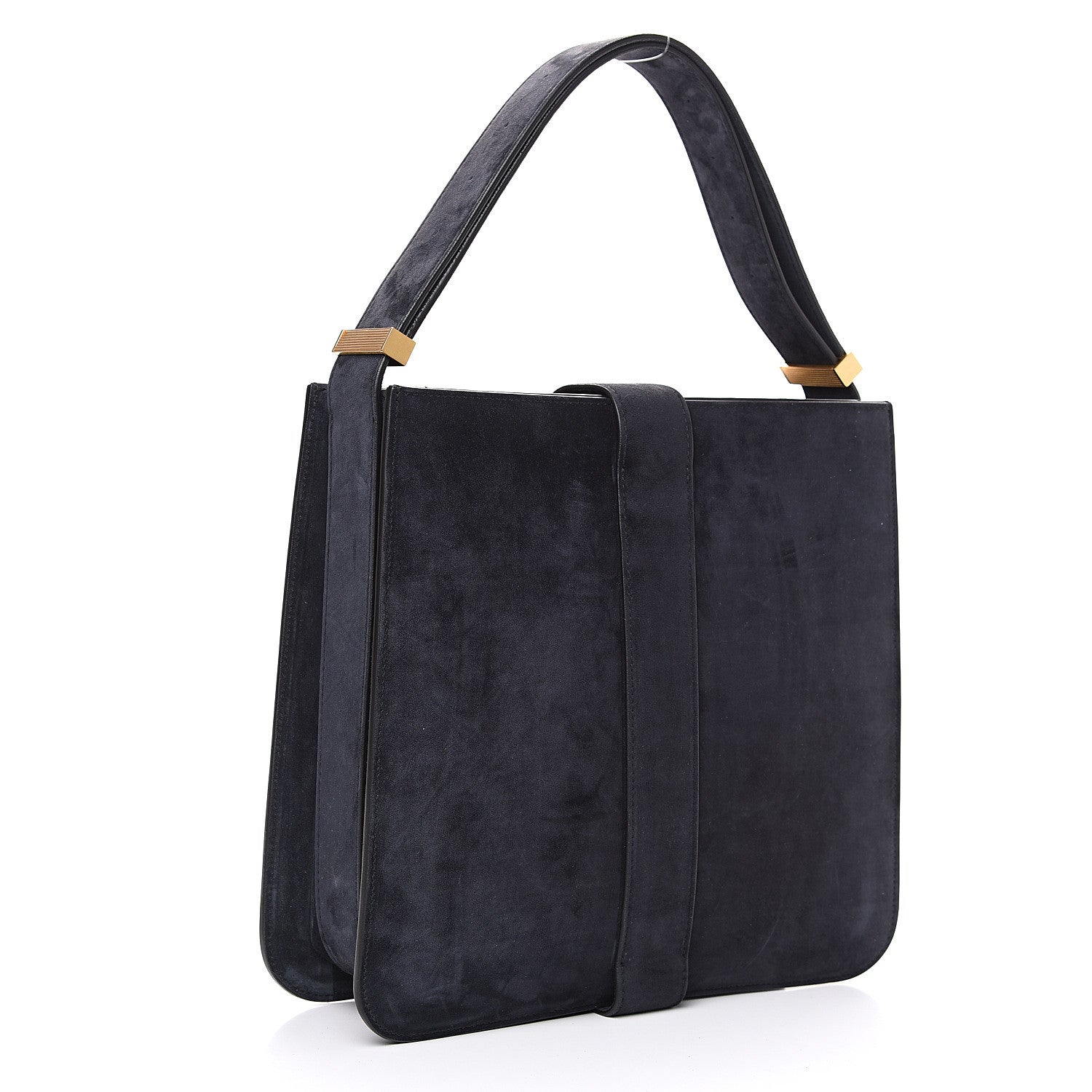 Bottega Veneta Suede Medium Marie Bag Navy 2 of 9