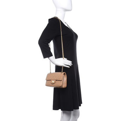 Chanel Aged Calfskin Quilted 2.55 Reissue Mini Flap Beige 2 of 11