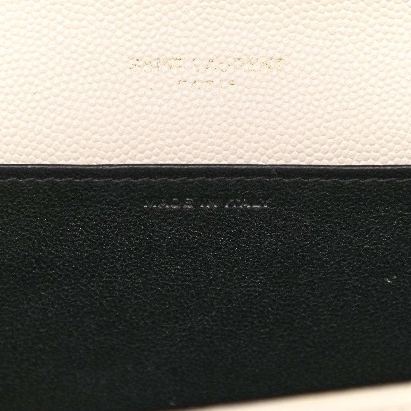 Grain De Poudre Monogram Uptown Chain Wallet Crema Soft