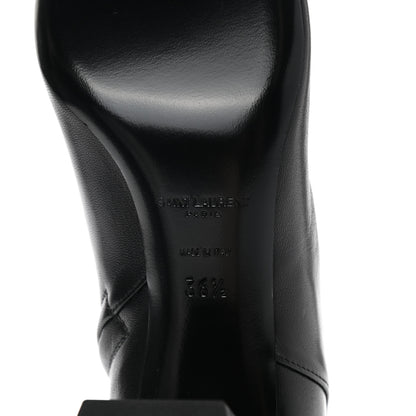 Saint Laurent Nappa Loulou Ankle Zip Boot 36.5 Black 6 of 16