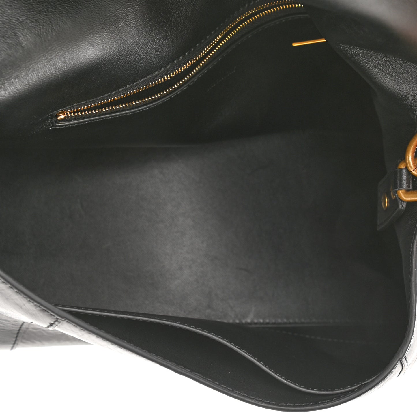 Calfskin Medium Downtown Chain Shoulder Bag Black