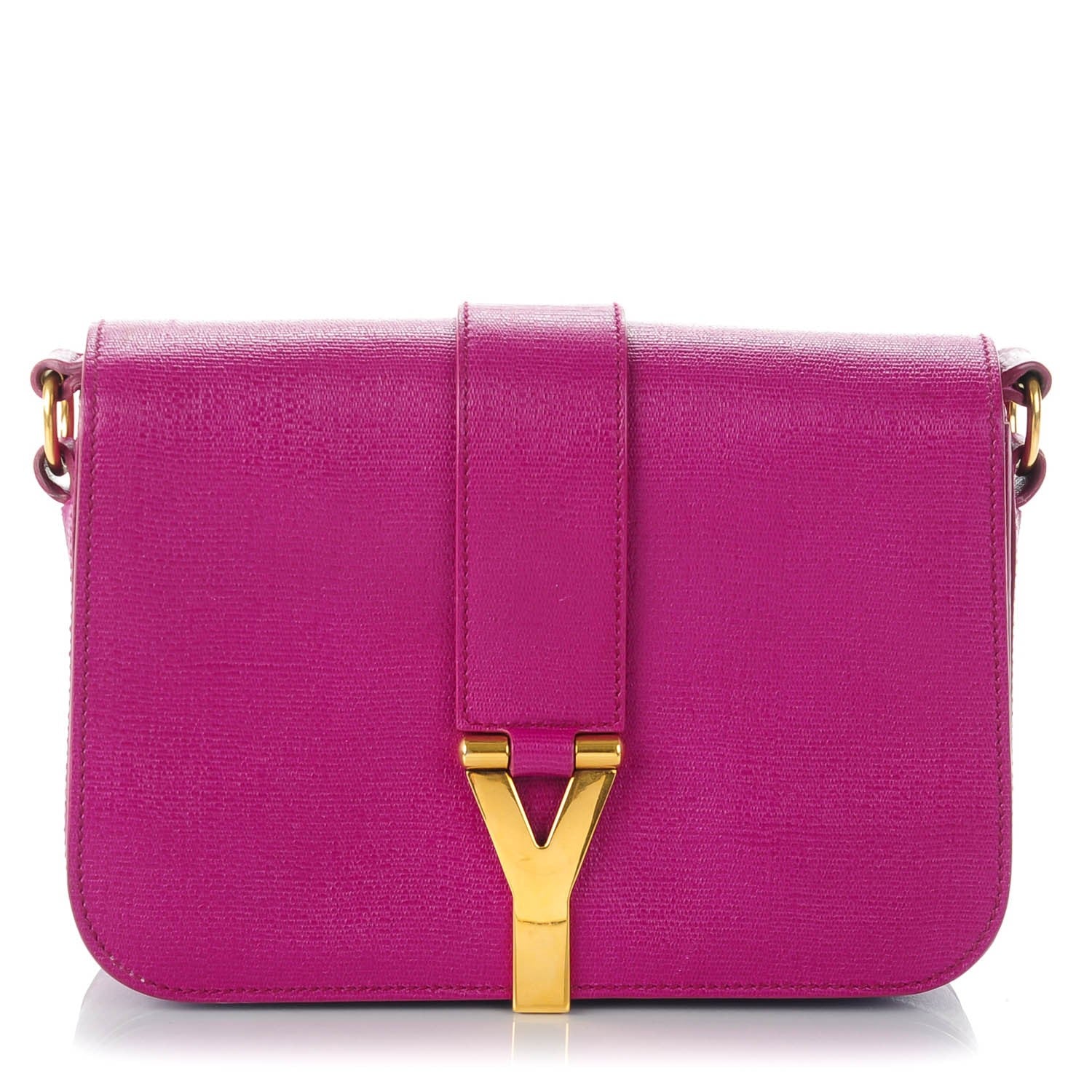 Saint Laurent Calfskin Classic Y Satchel Violet 1 of 7