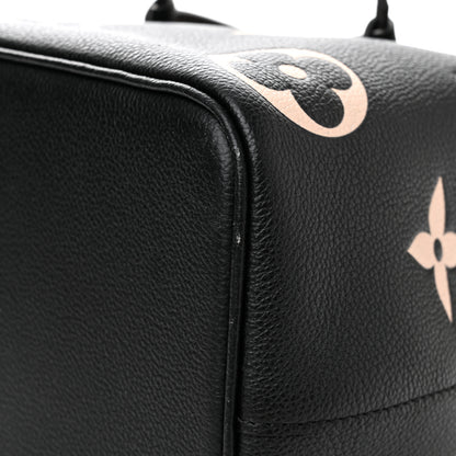 Louis Vuitton Empreinte Monogram Giant Neonoe MM Black Beige 12 of 12