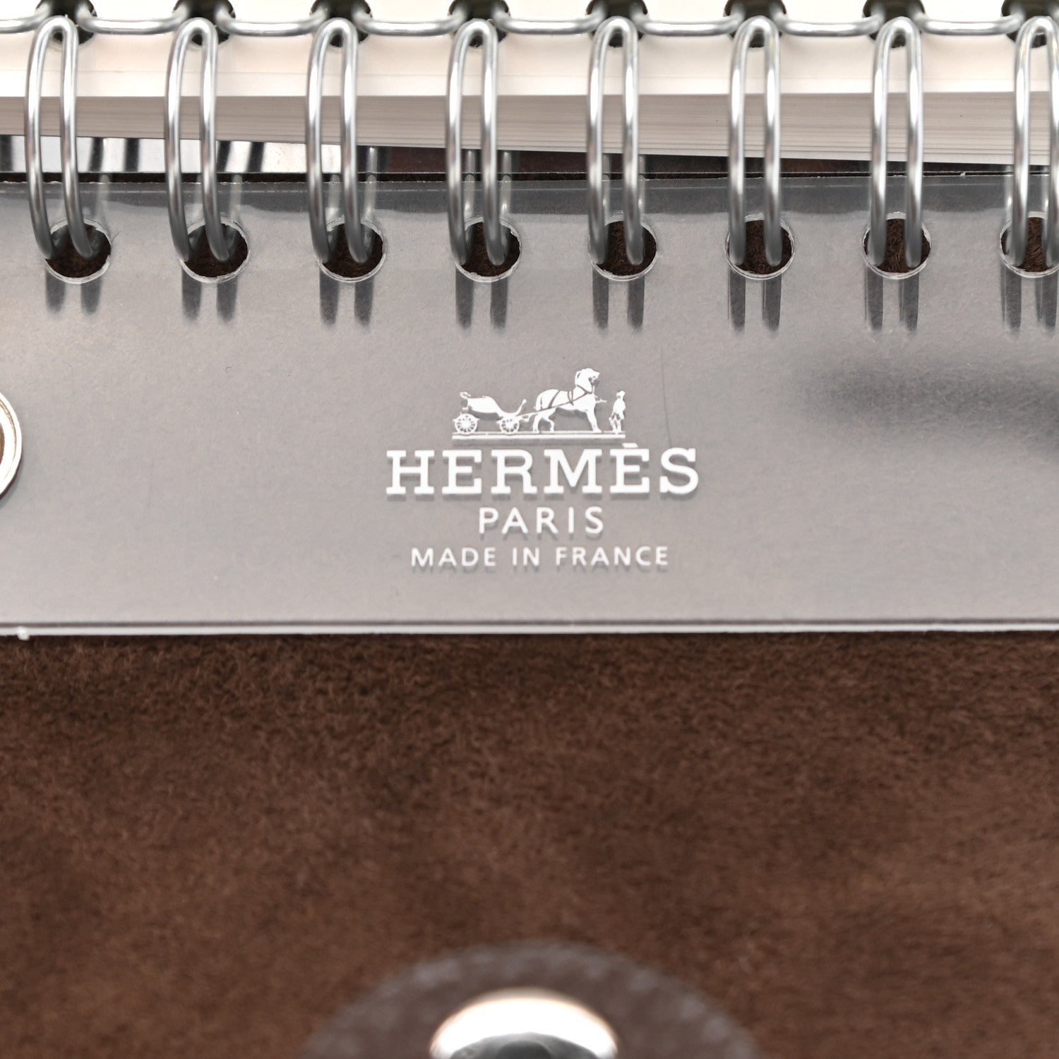 Hermes Togo Ulysse Mini Notebook Cover Chocolate 6 of 9