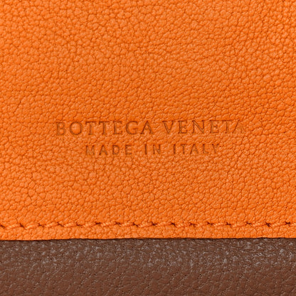 Bottega Veneta Nappa Intrecciato Flap Wallet Tangerine 7 of 8