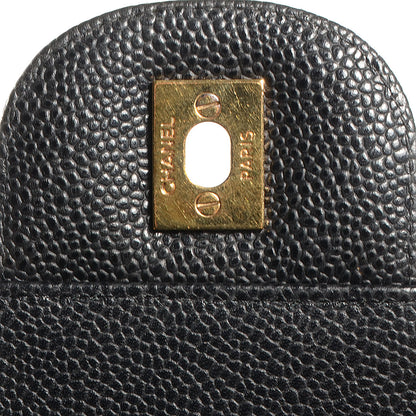 Chanel Caviar Quilted Maxi Double Flap Black 7 of 8