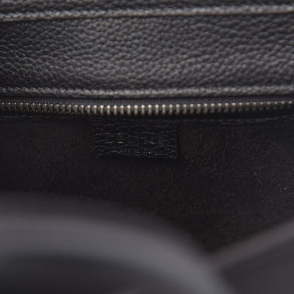 Celine Drummed Calfskin Nano Luggage Black 6 of 10