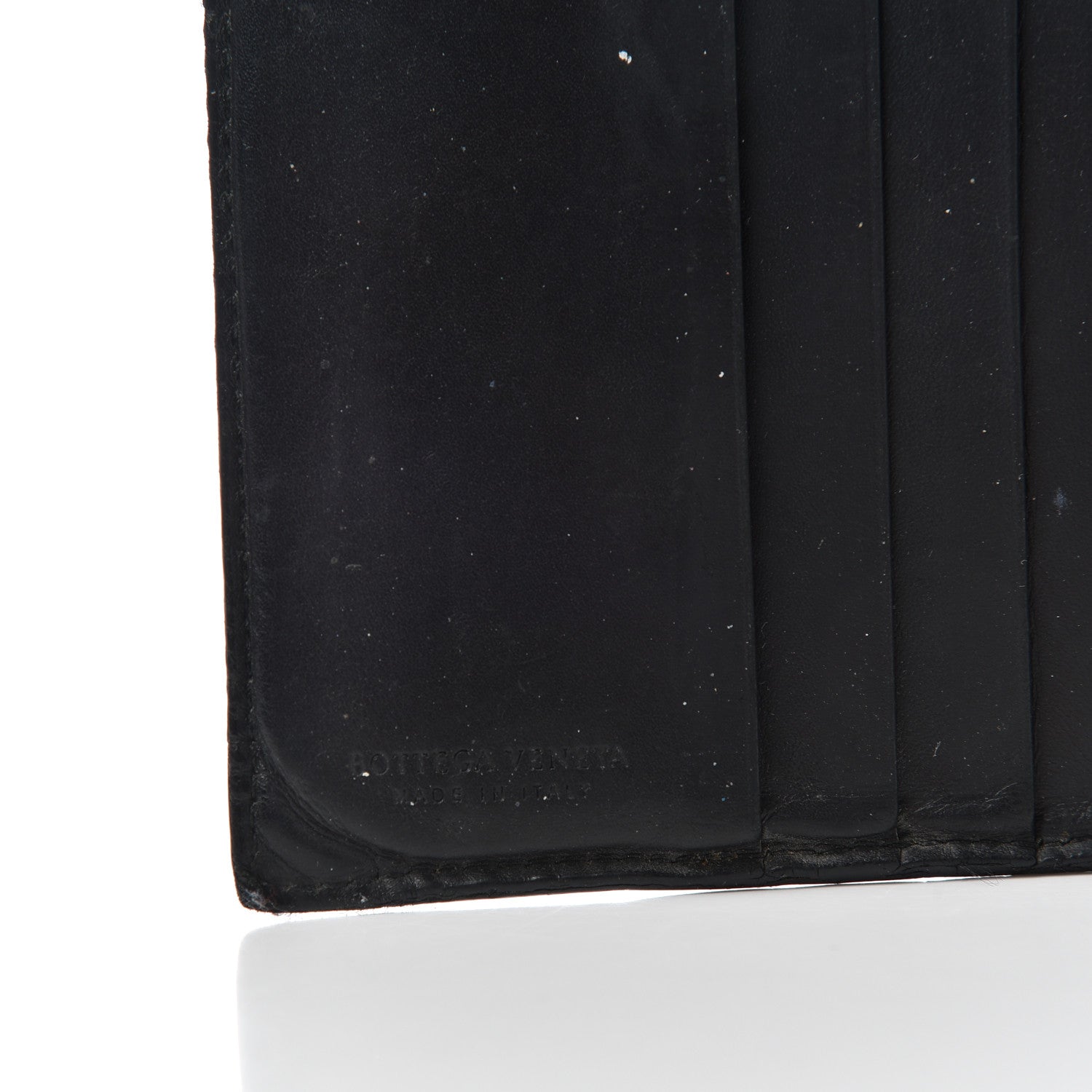 Bottega Veneta Nappa Intrecciato Bi-Fold Wallet Black 6 of 7