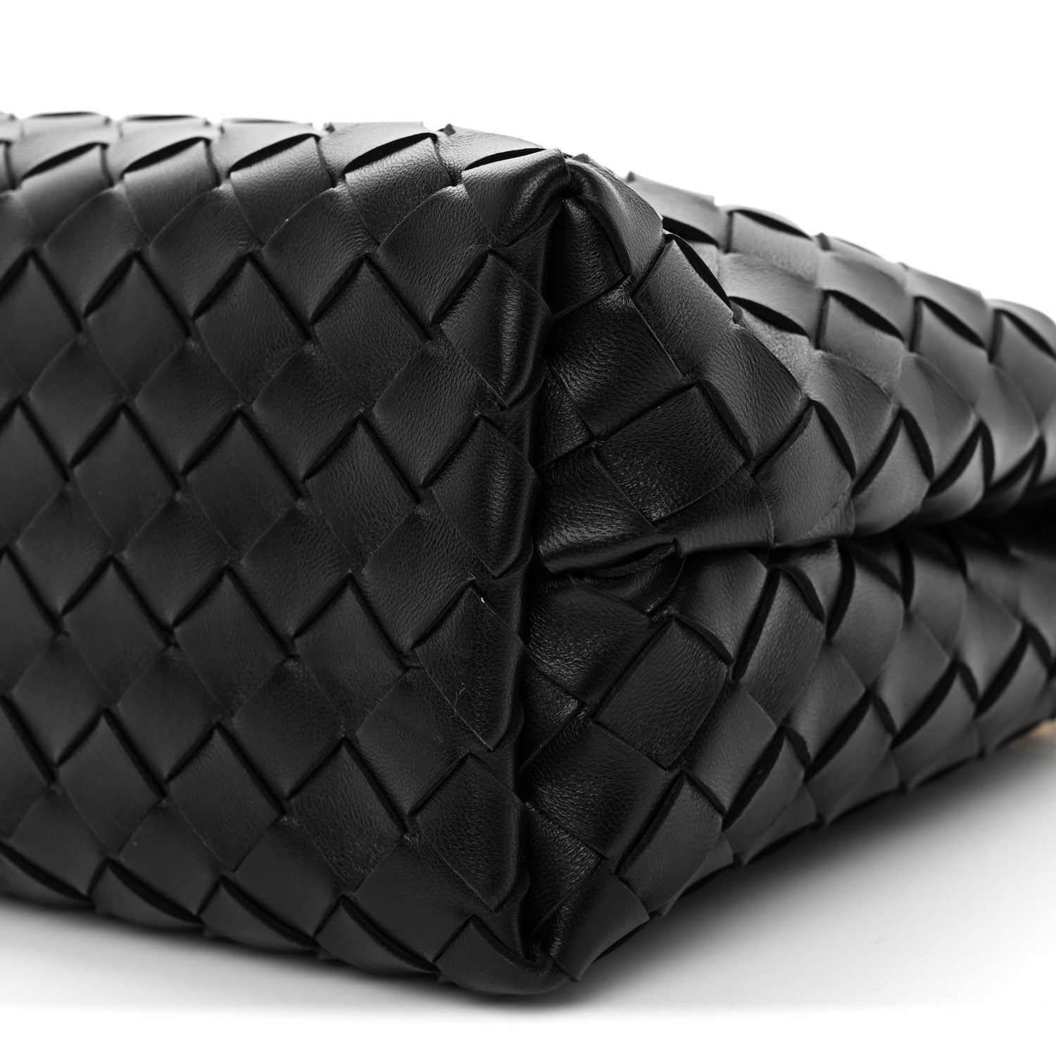 Bottega Veneta Nappa Intrecciato Small Andiamo With Chain Shoulder Bag Black Black 9 of 9