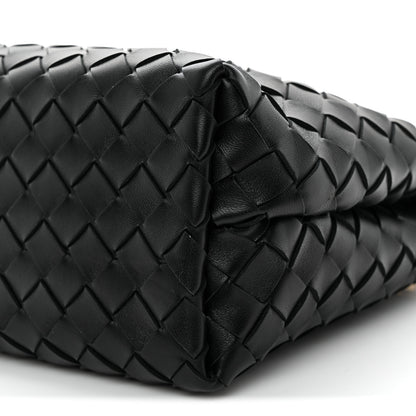 Bottega Veneta Nappa Intrecciato Small Andiamo With Chain Shoulder Bag Black Black 9 of 9